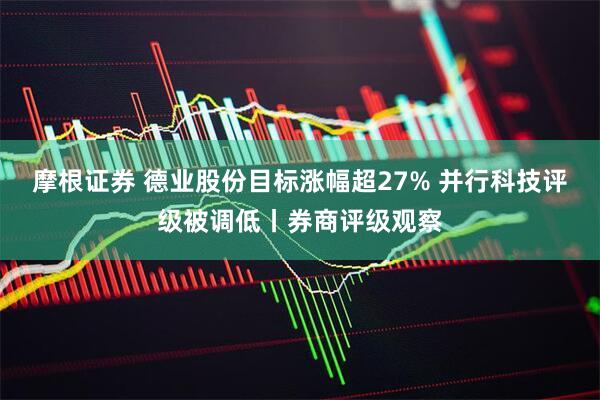摩根证券 德业股份目标涨幅超27% 并行科技评级被调低丨券商评级观察