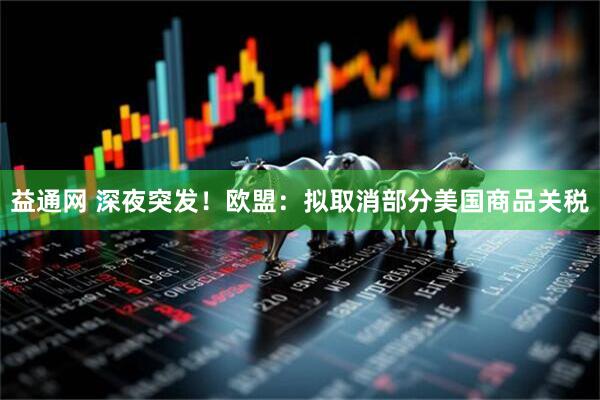 益通网 深夜突发！欧盟：拟取消部分美国商品关税