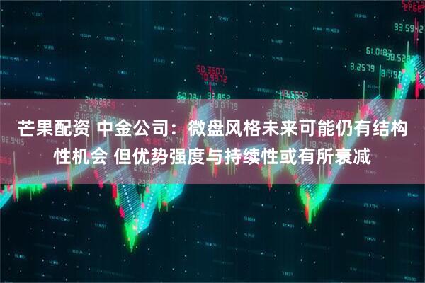 芒果配资 中金公司：微盘风格未来可能仍有结构性机会 但优势强度与持续性或有所衰减