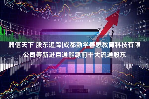 鼎信天下 股东追踪|成都勤学善思教育科技有限公司等新进百通能源前十大流通股东